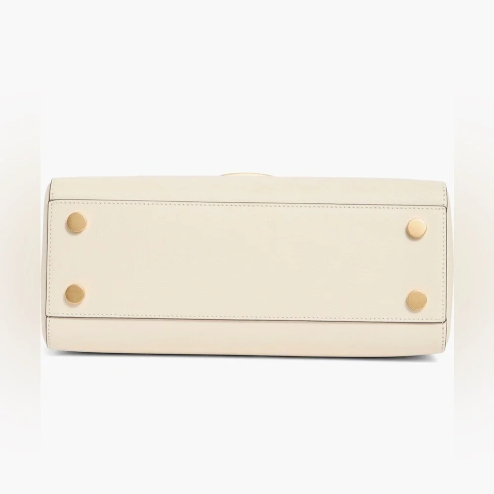 Kate Spade Katy Textured Leather Bamboo Medium Top-handle Bag (NWT)